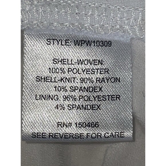 Market & Spruce Tank Top Sleeveless White Textured Casual Blouse - Picture 5 of 6